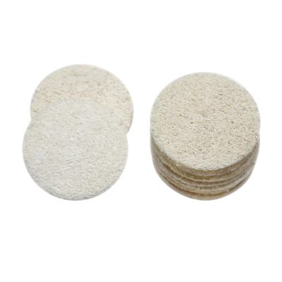 Ipetboom 20Pcs Loofah Cleaning Pads Exfoliating Makeup Remover and Bathing Sponge for Lightweight Quick-Drying Loofah Material for Daily Use
