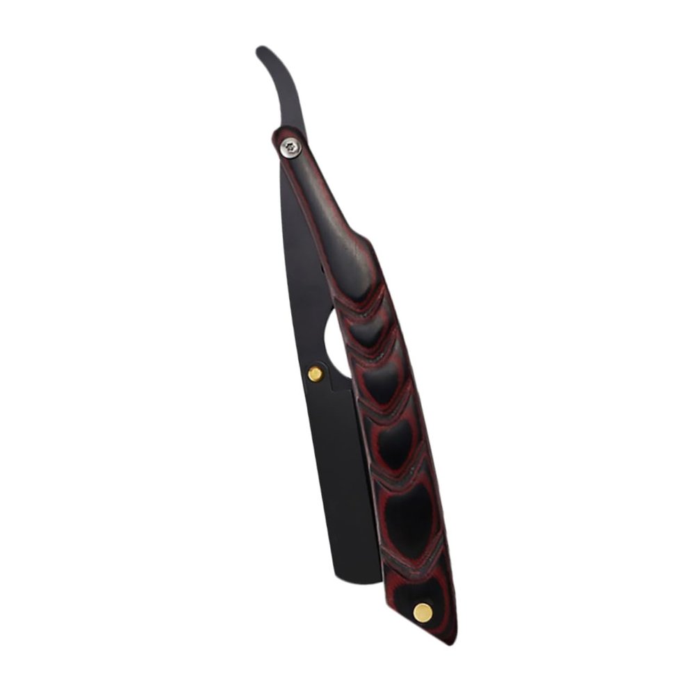 BIUDECO Stainless Steel Beard Trimming Tool Portable Folding Holder for Men Hairdressing Accessory for Beard Grooming for Father's Day