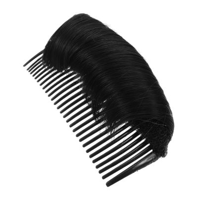 Beatifufu Volume Fluffy Hair Pad Styling Tool for Women Invisible Self-gripping Hair Bump Clip and Elegant Updos Deep Brown