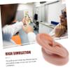 BIUDECO Silicone Human Ear Model for Helix Piercing Practice Piercing Stuff Jewelry Display Ear Cleaning Exercise view 2