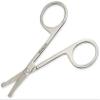 Eyebrow Scissors Nose Hair Scissors Beard Cutter Makeup Scissors Set Stainless Steel Set Of 3 Practical treatment view 4