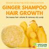 Ginger Rosemary & Rice Water Shampoo Bar Pack 3 - Hair Growth, Thickening, Strengthening, Anti Hair Loss, Volumize & pH Balanced - Sulfate & Silicone Free For All Hair Type view 2