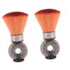 FOMIYES 2pcs Beard Brush Soft Bristles for Men Multi-Functional Hair and Beard Grooming Brush for Salon Use Easy to Clean Neck Duster for Hair Cutting view 1