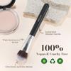 MOGILAN Foundation Brush  Dense Flat Top Makeup Brush for Cream & Liquid Powder Foundation, Blending, Contour, Blush, and Flawless Face Application view 4