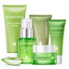 Aloderma Travel Size Hydrating Set - 5 Pieces - Gel, Cream, Serum, Cleanser, Hand Cream view 1