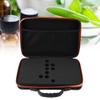 GLOGLOW Essential Oil Carrying Case, 60 Bottles, Essential Oils Storage Organzier Bag with Foam Insert and Carrying Handle Suitable for 5ml, 15ml Bottles (Red) view 2