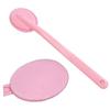 Ipetboom 2pcs Microfiber Body Scrubber Brush Long Handle Shower Brush Back for Shower Skin Exfoliator view 3