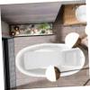 Ipetboom Bathtub Neck Cushion Breathable Bath Pillow Cups Non- Spa Pillow for Neck and Back Support Easy to Use for Relaxing Baths view 3