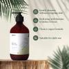 Peppermint & Cedarwood Body Wash  Natural Moisturizing Hand & Body Wash with Betaine & Fruit Extract, Vegan & COSMOS Certified, Hydrating Shower Gel for Men & Women (490ml) view 2