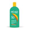 NO-AD SPF 50 Sunscreen Lotion | Broad Spectrum UVA/UVB Protection Water Resistant | Octinoxate & Oxybenzone Free with moisturizing Vitamin E and Aloe 16oz view 1