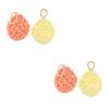 Ipetboom 4pcs Exfoliating Body Scrubber Honeycomb Bath Ball Shower Ball for Skin Care Moisturizing Sponge Soft Texture view 1