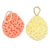Ipetboom 4pcs Exfoliating Body Scrubber Honeycomb Bath Ball Shower Ball for Skin Care Moisturizing Sponge Soft Texture view 3