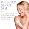 Brush On Block Tinted Mineral Sunscreen Moisturizer SPF 50 | Tinted Face Moisturizer with Sunscreen Broad Spectrum | Hydrating Hyaluronic Acid, Zinc Oxide Protection, 1.7oz, PA ++++, Made in USA view 2