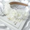 Needzo White Floral Headbands for Girls, First Communion, Wedding, and Photoshoots, One Size view 4