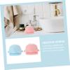 Ipetboom Bath Brush Set 2pcs Boys and Girls Use Shower Brush Silicone Bath Scrubber Scalp Massager for Gentle Bathing view 3