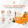 Persimmon Soap Bar for Body Odor Control  Purifying Deodorizing Body Wash with Goat Milk for Eliminating Body Odor  Great for Skin Brightening, Natural Deodorant Soap for Men & Women view 2