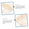 Beatifufu 2pcs Elegant Pearl Hair Comb Clips for Brides Wedding Hair Accessories for Special Occasions and Ceremonies view 4