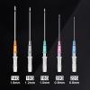 WZPB Catheter Piercing Needles - 50 Pcs 14G, 16G, 18G, 20G, 22G IV Catheter Piercing Needles for Ear Nose Lip Tongue Belly Navel Nipple Cartilage Piercing Kit view 2