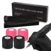Narkysus 200Pcs Large Tattoo Machine Covers with Black Tattoo Pen Bags and 4Pcs Tattoo Machine Tape Grip Wrap view 1