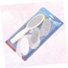 Beatifufu 4pcs Professional Pedicure Tools Foot File Brush Set for Callus Removal view 2
