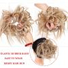 SONGCHAO Fake Hair Bun Messy Bun Hair Slice Ponytail Hair Extensions with Elastic Rubber Band Synthetic Fluffy Bun Women Wig Hair Bun Hair Accessories (Color : 003) view 3