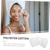 Ipetboom 6pcs Thickened Facial Cleaning Gloves for Makeup Removal Soft Powder Puff Cleaning Pads Washable and Reusable for and Daily Makeup Removal White view 2