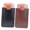Beatifufu Four-sided Beard Comb Storage Bag Static Design for Easy Beard Styling Coarse and Fine Teeth for Men Random Brown Style view 3