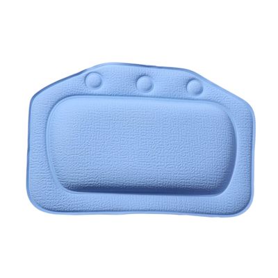 Ipetboom PVC Bath Pillow Cups Spa Headrest for Bathtub Dark Burlap for Relaxing Bath