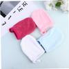 Ipetboom 9pcs Makeup Removal Gloves Soft Facial Cleaning Mitts for Thickened Powder Puff for Skin Types Reusable and Washable Light view 2