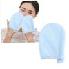Ipetboom 9pcs Makeup Removal Gloves Soft Facial Cleaning Mitts for Thickened Powder Puff for Skin Types Reusable and Washable Light view 4