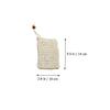 Beatifufu 5pcs Exfoliating Soap Bag Drawstring Soap Pouches for Handmade Facial Convenient Foaming Skin Care for Shower Bath Use Wooden Beads view 3