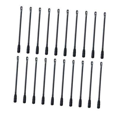 Ipetboom 100pcs Double-headed Cotton Swabs Ear Spoon Ear Wax Clean Tool for Boy Girl and Adults Comfortable Non-deforming and Easy to Use