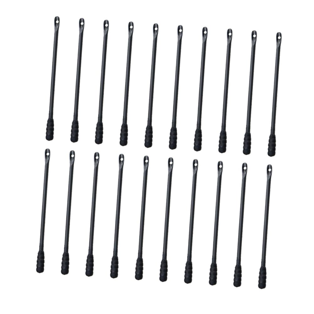 Ipetboom 100pcs Double-headed Cotton Swabs Ear Spoon Ear Wax Clean Tool for Boy Girl and Adults Comfortable Non-deforming and Easy to Use