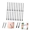 Ipetboom 100pcs Double-headed Cotton Swabs Ear Spoon Ear Wax Clean Tool for Boy Girl and Adults Comfortable Non-deforming and Easy to Use view 2