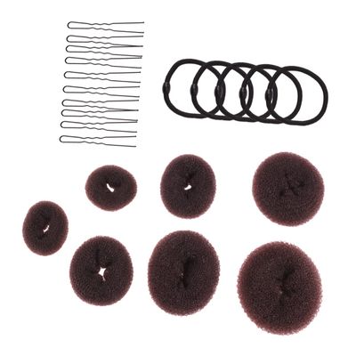 Beatifufu Donut Hair Bun Rings Hair Bun Maker for Women Girls Bridals Daily Activities