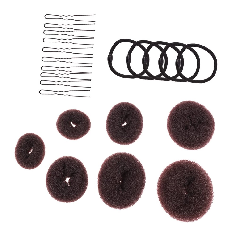 Beatifufu Donut Hair Bun Rings Hair Bun Maker for Women Girls Bridals Daily Activities