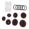 Beatifufu Donut Hair Bun Rings Hair Bun Maker for Women Girls Bridals Daily Activities view 1