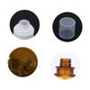 Beatifufu Tea Color Lotion Container Set Durable Cosmetic Bottles for Cream Shampoo and Emulsion Travel and Daily Use Design view 1