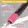 Narkysus Tattoo Machine Covers with Gun Wraps - 200Pcs Pink Machine Sleeves and 4Pcs Grip Tape (2 Black/2 Pink) 2.5"x7.1" Large Pen Bags for Women and Studio Use Tattoo Supplies view 2