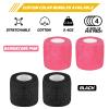 Narkysus Tattoo Machine Covers with Gun Wraps - 200Pcs Pink Machine Sleeves and 4Pcs Grip Tape (2 Black/2 Pink) 2.5"x7.1" Large Pen Bags for Women and Studio Use Tattoo Supplies view 3