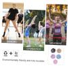 5 Pack Handmade Crochet Hair Snood Net for Dancing Gymnastics view 3
