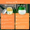 Kaantam Aloe Vera Gel with Papaya Extract  Naturally Scented Lightweight Gel for Face, Hair & Body  Hydrating, Non-Greasy, Daily Moisturizer for All Skin Types  100g / 3.5 oz view 2
