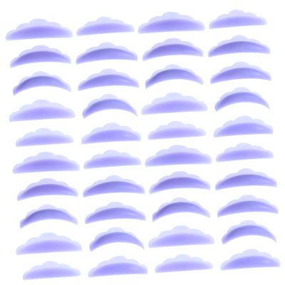 Beatifufu 20pairs Lash Extension Pads Reusable Eyelash Perm Gaskets for Makeup Flexible and Skin-friendly Tools for Beauty Salons and Personal Use