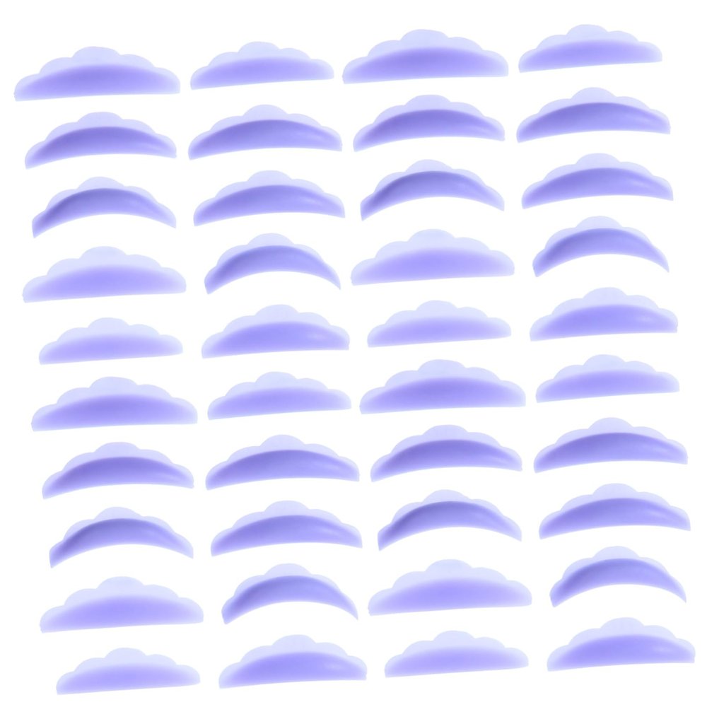 Beatifufu 20pairs Lash Extension Pads Reusable Eyelash Perm Gaskets for Makeup Flexible and Skin-friendly Tools for Beauty Salons and Personal Use