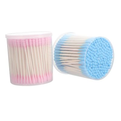 Beatifufu 400pcs Makeup Cleaning Swabs Cotton Swabs Double-head Cotton Tipped Applicators for Cosmetics