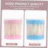 Beatifufu 400pcs Makeup Cleaning Swabs Cotton Swabs Double-head Cotton Tipped Applicators for Cosmetics view 2