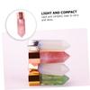 Beatifufu Crystal Roller Face Massager with Essential Oil Bottle Multifunctional Skincare Tool for Facial Massage and Relaxation Crystal Design for Glowing Skin view 2