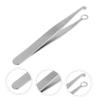 Beatifufu Stainless Steel Round Head Nose Hair Trimming Tool for Safe Nasal Hair Removal Unisex Design for Men and Women Lightweight and Easy to Operate for Personal Grooming view 4