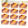 Beatifufu 12pcs Yellow Plastic Hair Side Combs with Teeth for Women and Girls Easy to Use Hair Inserted Combs for Firm Hold Accessories for Any Occasion view 2