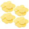 50 Pc Exfoliating Facial Sponges Face Wash Cellulose Scrubber Pads Cleansing Spa Facial Sponges Compressed Cellulose Face Cleansing Spa Sponge Remove Makeup Dead Skin Cells Beauty Cosmetic Reusable view 1